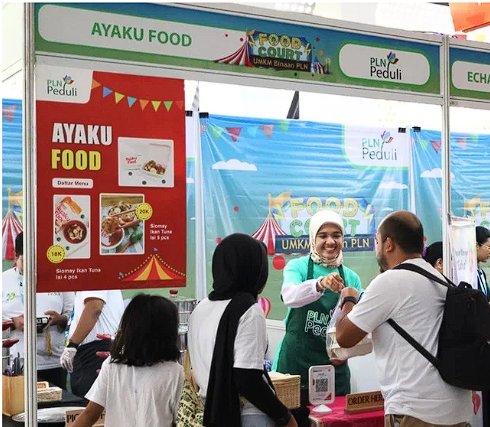 Dokumentasi kegiatan dan booth Ayaku Food