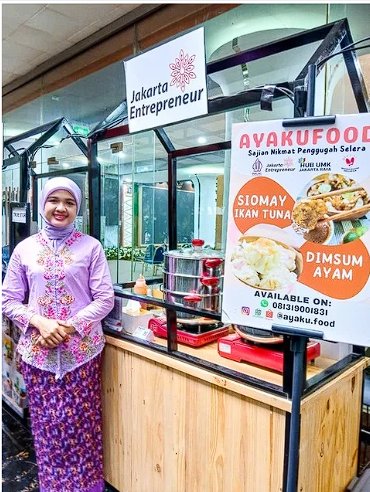 Dokumentasi kegiatan dan booth Ayaku Food